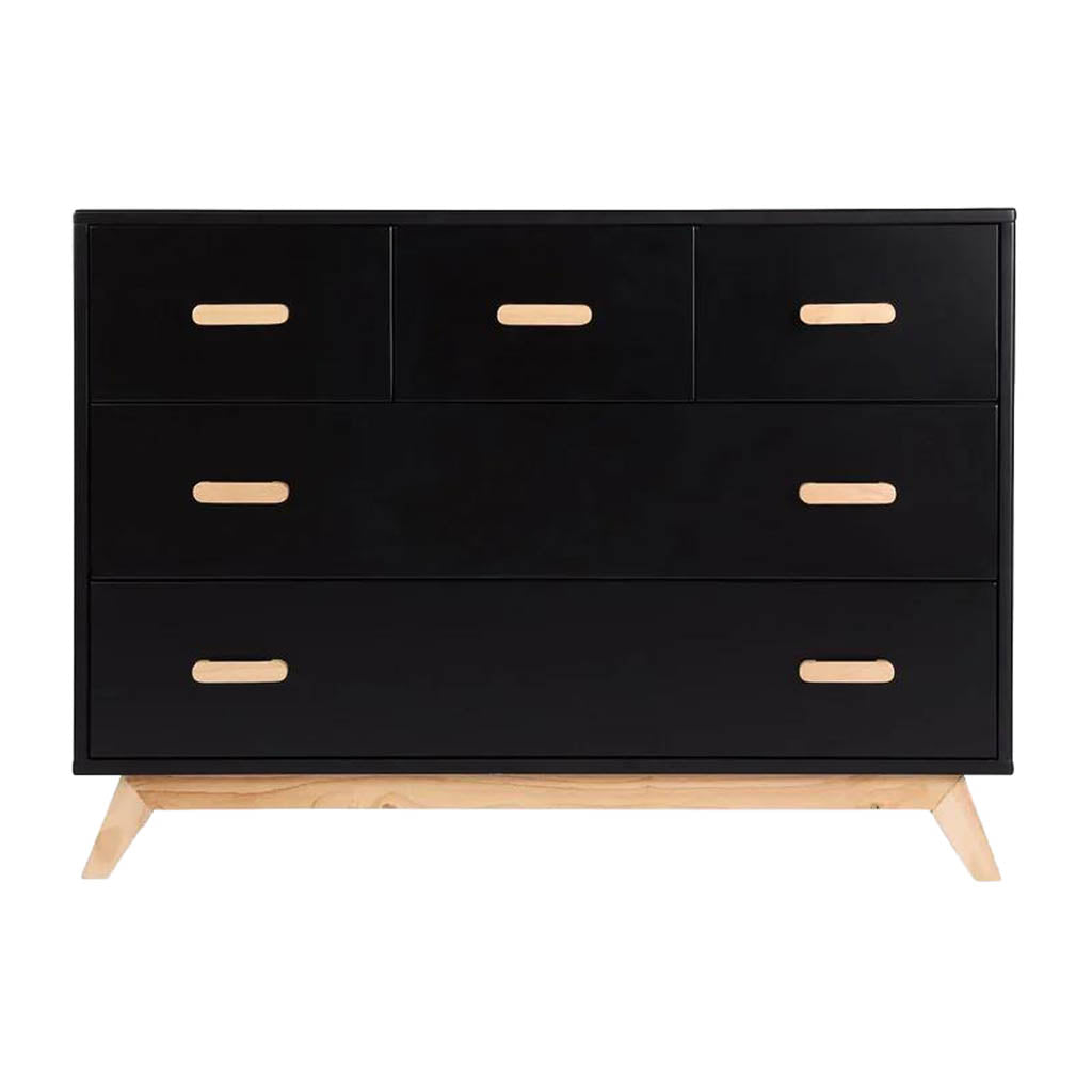 Soho 5-Drawer Dresser, Black/Natural Soho 5-Drawer Dresser, Black/Natural