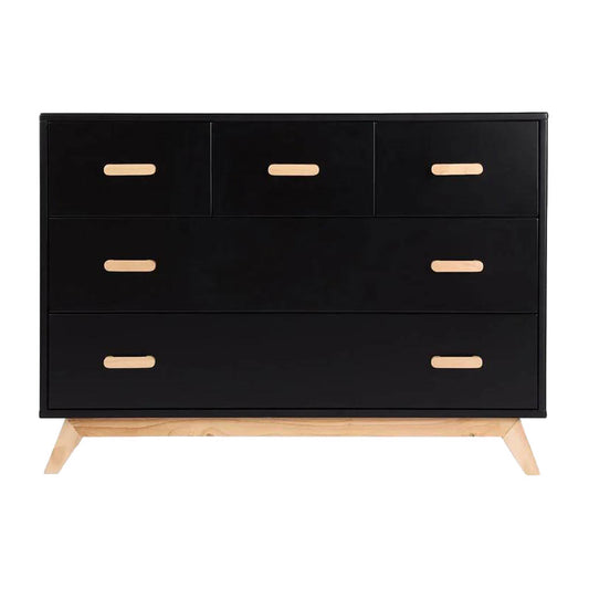 DaDaDa Soho 5-Drawer Dresser Black_1 - ANB Baby