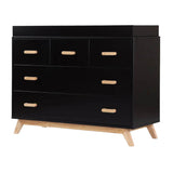 DaDaDa Soho 5-Drawer Dresser Black_3 - ANB Baby