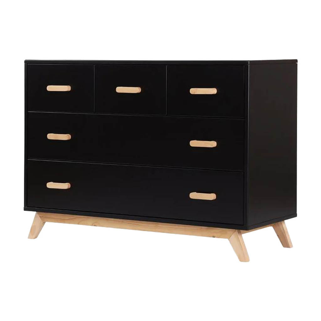 DaDaDa Soho 5-Drawer Dresser Black_6 - ANB Baby