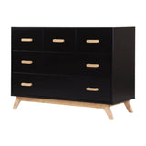 DaDaDa Soho 5-Drawer Dresser Black_6 - ANB Baby