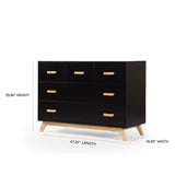 DaDaDa Soho 5-Drawer Dresser Black_8 - ANB Baby