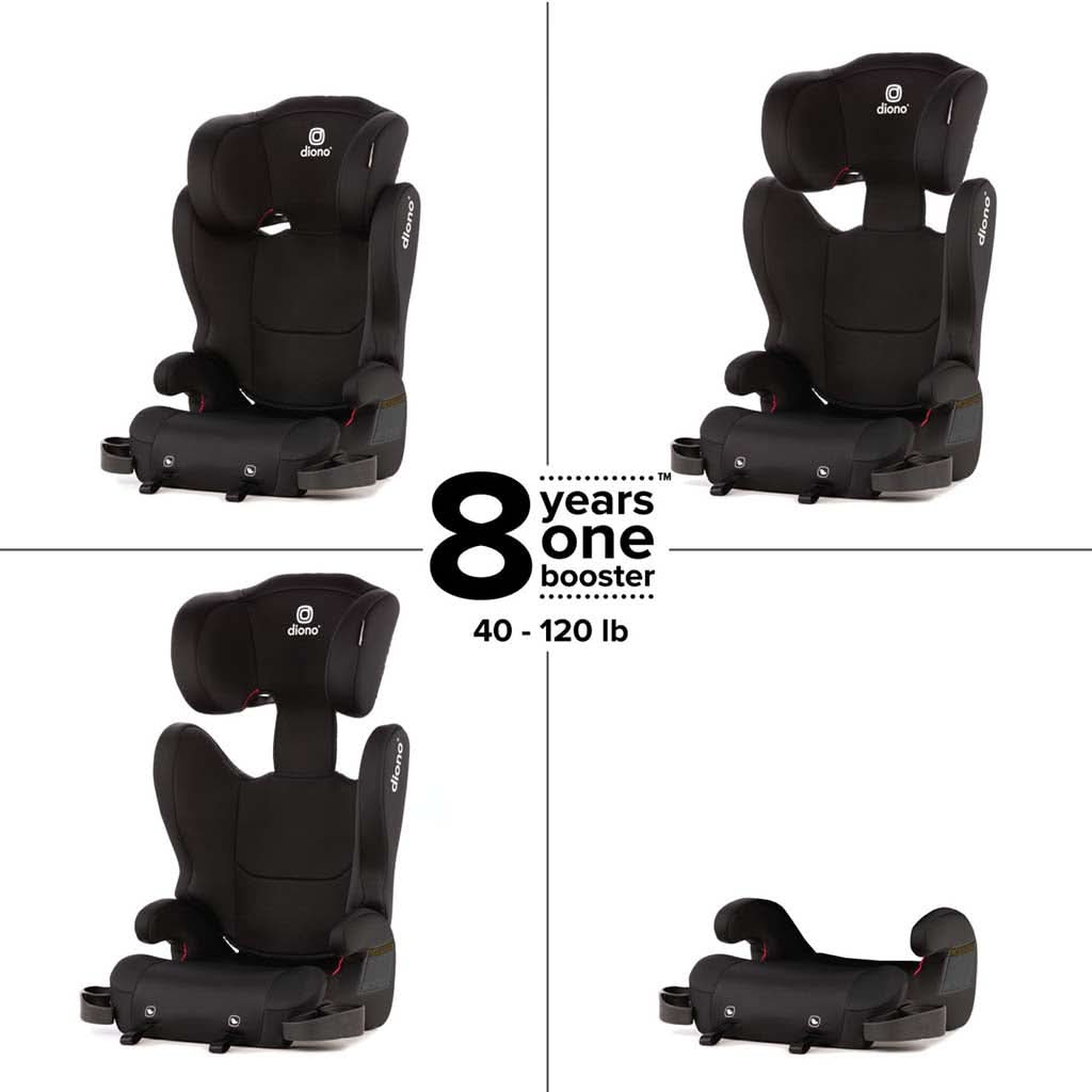 Diono Cambria 2 Booster Seat-Black_3 - ANB Baby