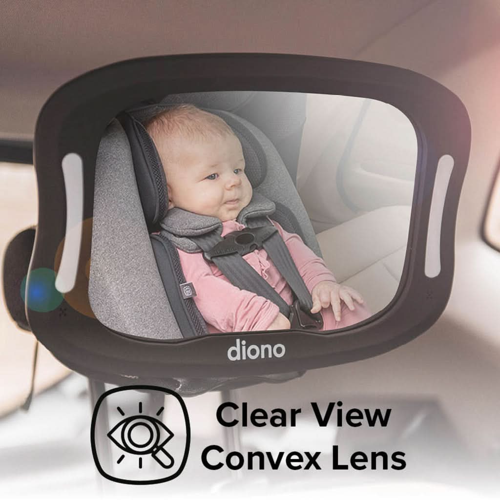 Diono Easy View XXL-Baby Mirror with Remote and LED_5 - ANB Baby