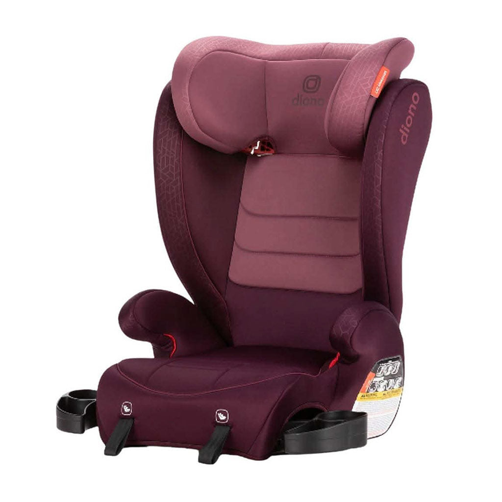 Diono Monterey 2XT Latch 2 in 1 High Back Booster Car Seat Plum_6 - ANB Baby