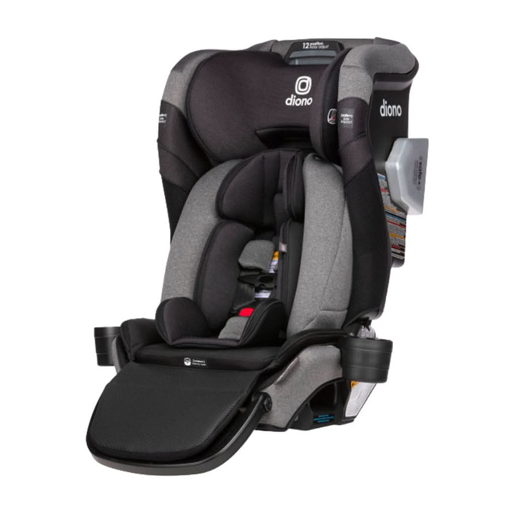 Diono Radian 3QXT+ Latch Convertible Car Seat-Black Jet_1 - ANB Baby