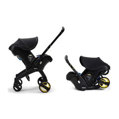 Doona Infant Car Seat Stroller Combo With Latch Base-Midnight with Essentials Bag_16 - ANB Baby