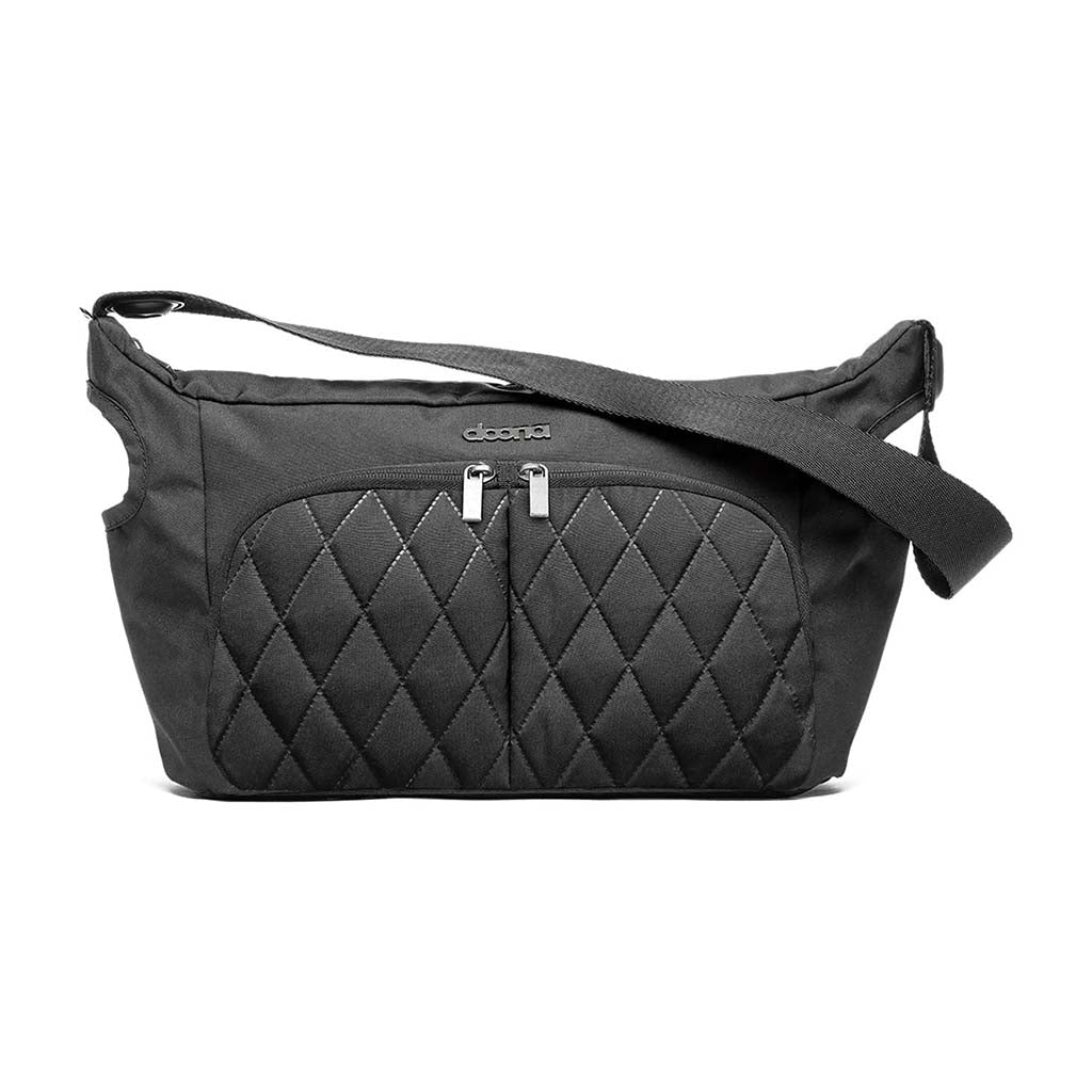Doona Infant Car Seat Stroller Combo With Latch Base-Midnight with Essentials Bag_17 - ANB Baby