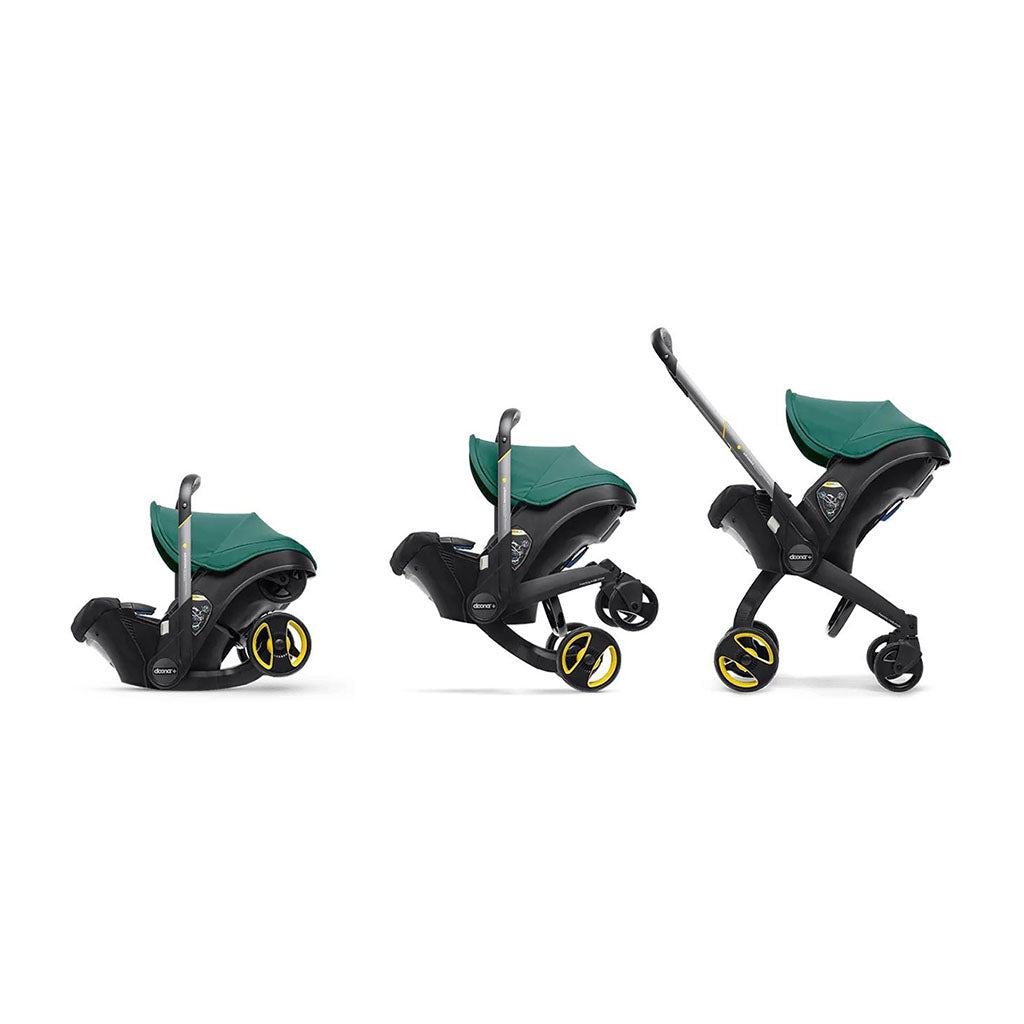 Doona Infant Car Seat Stroller Combo With Latch Base-Racing Green_2 - ANB Baby