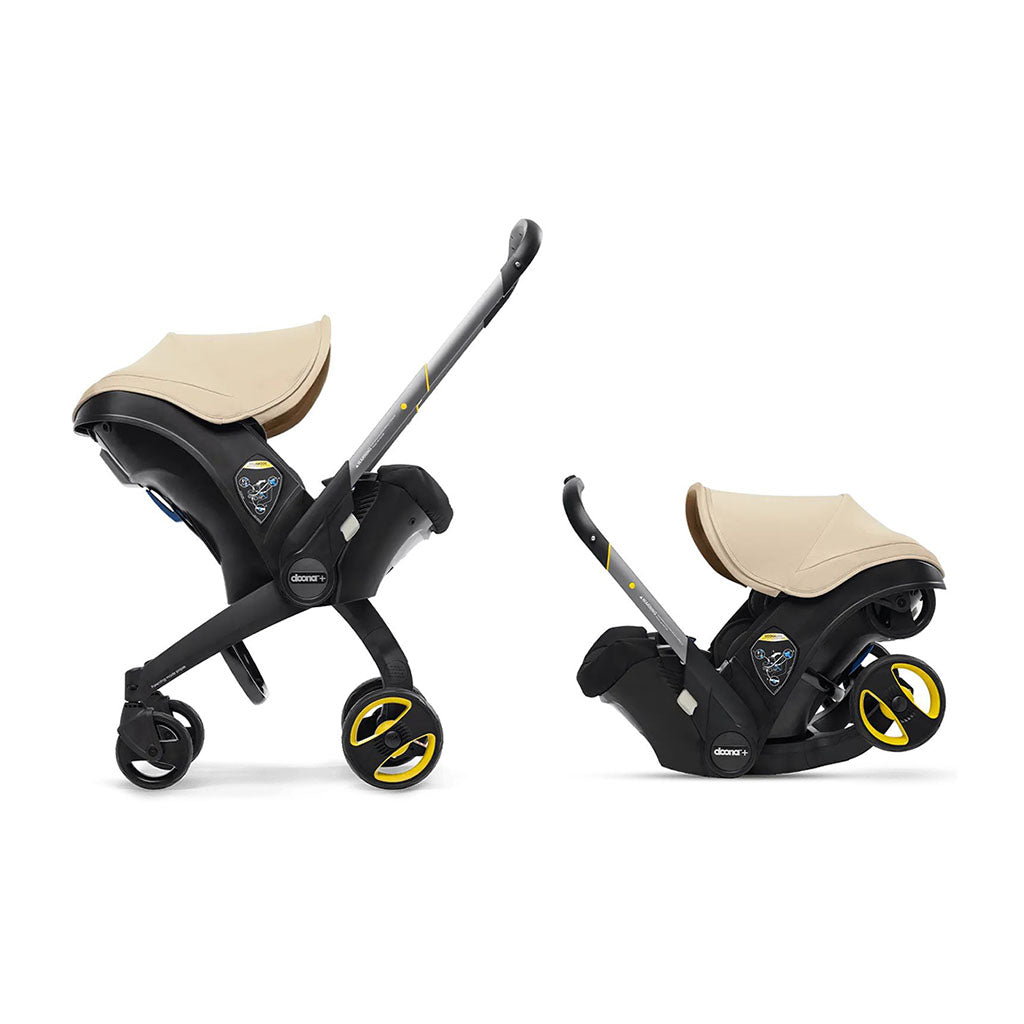 Doona Infant Car Seat Stroller Combo With Latch Base-Sahara Sand_20 - ANB Baby