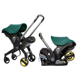 Doona Infant Car Seat Stroller With Latch Base_Racing Green_11 - ANB Baby