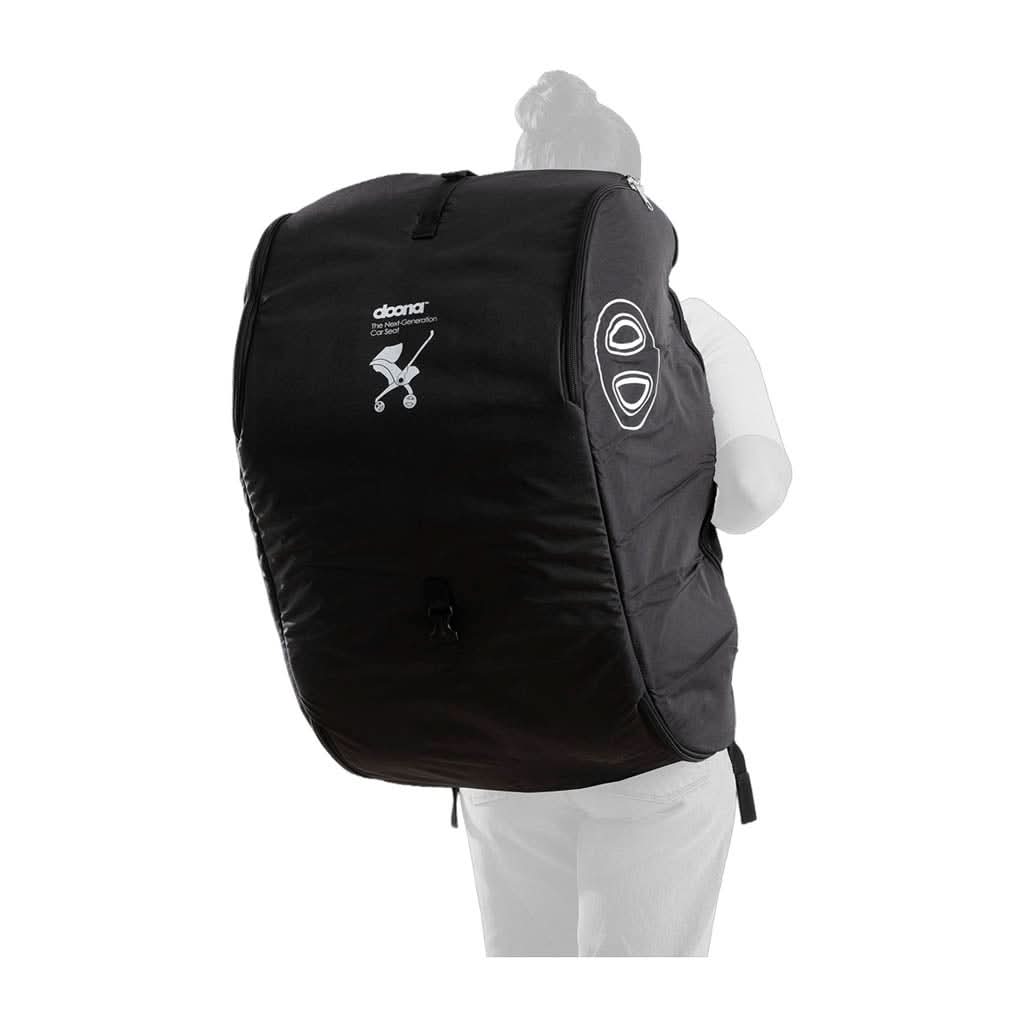 car seat and stroller travel bag Doona Deluxe Padded Travel Bag, Black