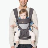 Ergobaby-Carrier-360-All-Carry-Positions-Baby-Carrier-with-Cool-Air-Mesh-Carbon-Grey_2 - ANB baby