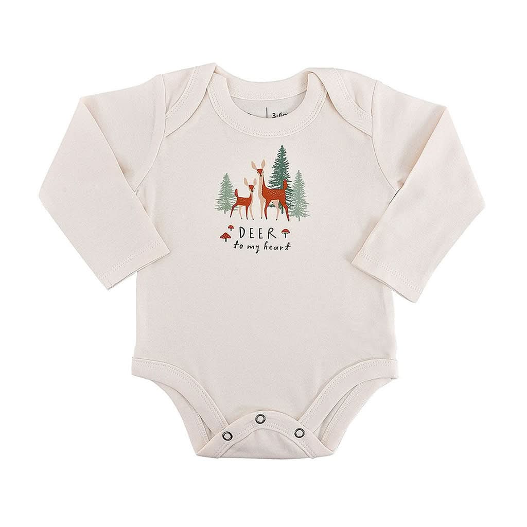 Finn & Emma Long Sleeve Graphic Bodysuit-Clothing-Finn + Emma-0-3 Months-ANB Baby Store