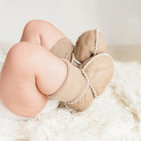 Finn-&-Emma-Sheepskin-Cozy-Booties---Tan-Size-0-12m_2 - ANB Baby