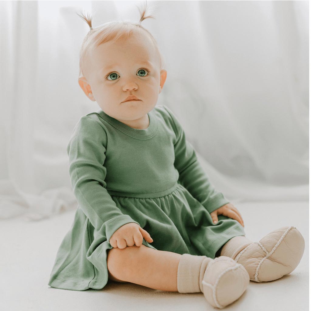 Finn-&-Emma-Sheepskin-Cozy-Booties---Tan-Size-0-12m_4 - ANB Baby