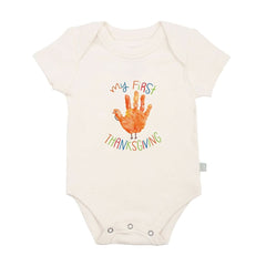Finn-&-Emma-Short-Sleeve-Graphic-Bodysuit---Thanksgiving-Hand_1 - ANB Baby