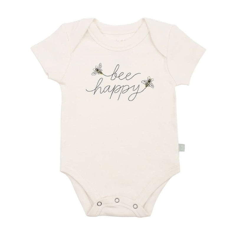 Finn-&-Emma-Short-Sleeve-Graphic-Bodysuit-Bee-Happy_1 - ANB Baby