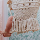 Finn & Emma Handmade Organic Cotton Macrame Baby Swing_2 - ANB Baby