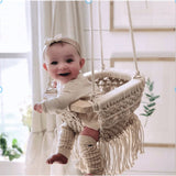 Finn & Emma Handmade Organic Cotton Macrame Baby Swing_3 - ANB Baby