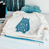 Finn & Emma Short Sleeve Graphic Bodysuit-Wild Child_3 - ANB Baby