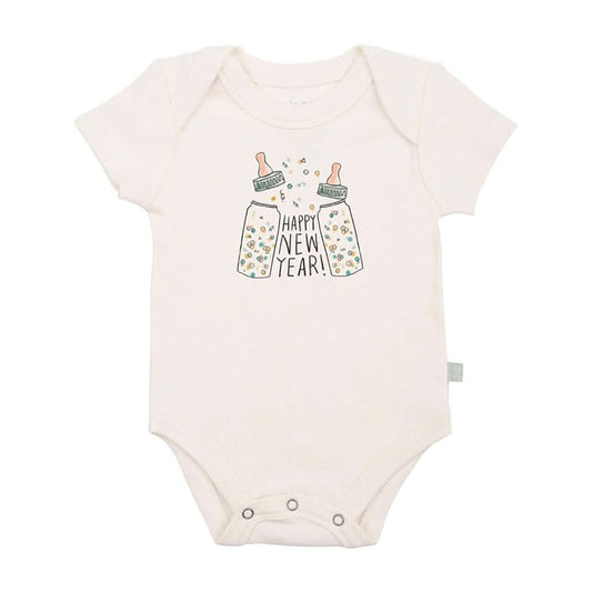 Finn-_-Emma-Short-Sleeve-Graphic-Bodysuit-Poppin_s-Bottle_1 - ANB Baby