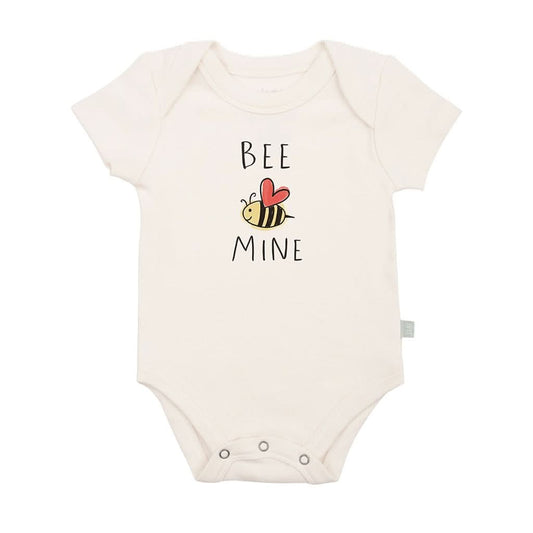 Finn-&-Emma-Short-Sleeve-Graphic-Bodysuit---Bee-Mine_1 - ANB Baby