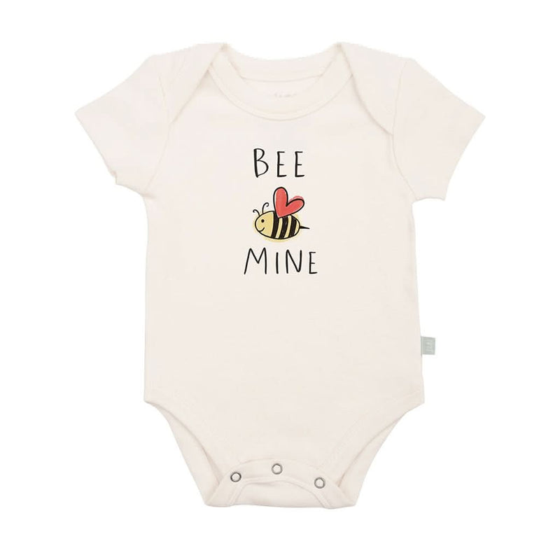 Finn-&-Emma-Short-Sleeve-Graphic-Bodysuit---Bee-Mine_1 - ANB Baby