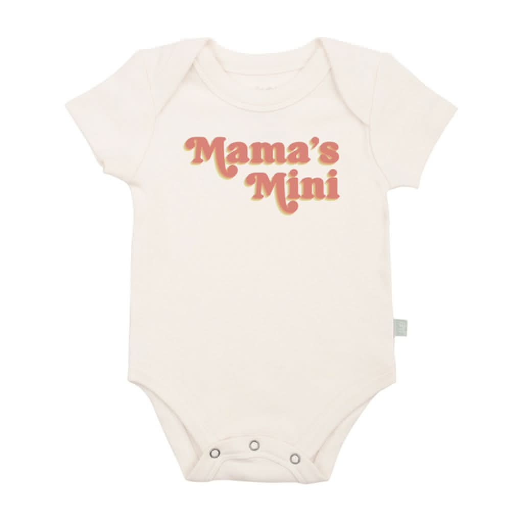 Finn & Emma Short Sleeve Graphic Bodysuit, Mama's Mini-Clothing-Finn + Emma-0-3 Months-ANB Baby Store