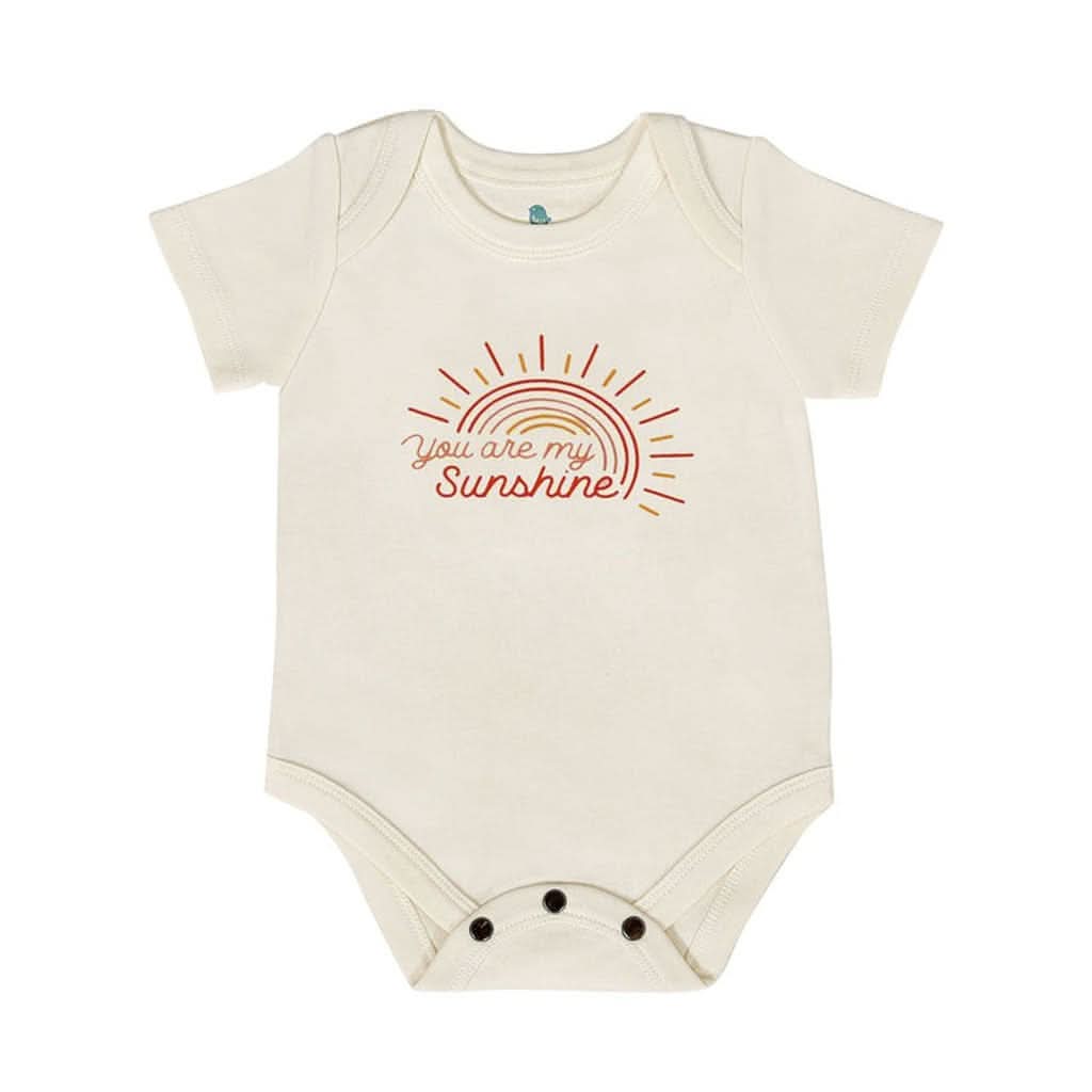 Finn & Emma Short Sleeve Graphic Bodysuit, You Are My Sunshine-Clothing-Finn + Emma-0-3 Months-ANB Baby Store