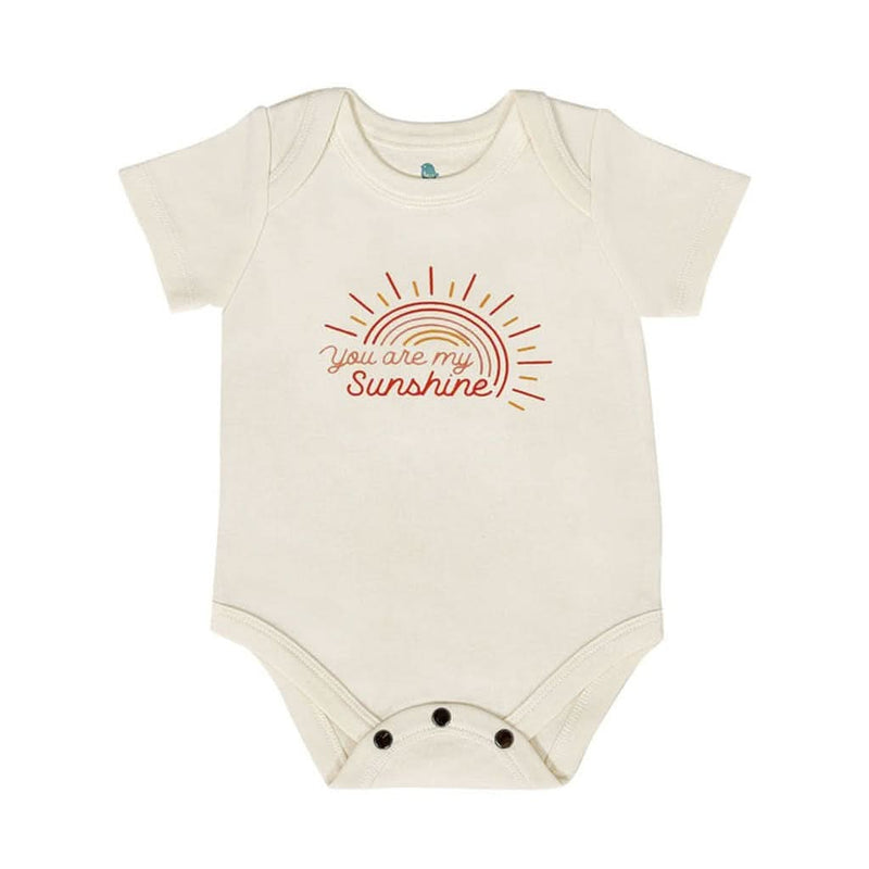 Finn and Emma Short Sleeve Graphic Bodysuit-You Are My Sunshine_1- ANB Baby