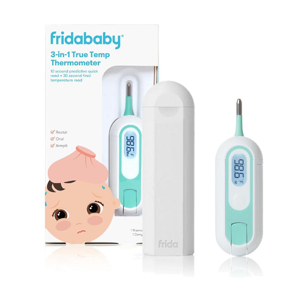 FridaBaby 3-in-1 True Temp Thermometer, White-Safety Supplies-FridaBaby-ANB Baby Store