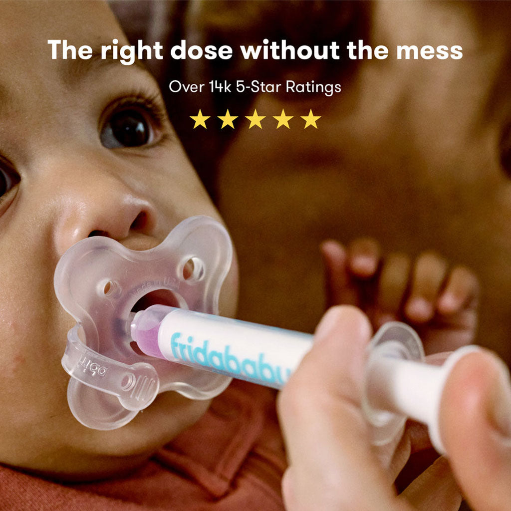 Frida Baby MediFrida Accu-Dose Pacifier 0+M Medicine Dispenser-Pacifier_2 - ANB Baby