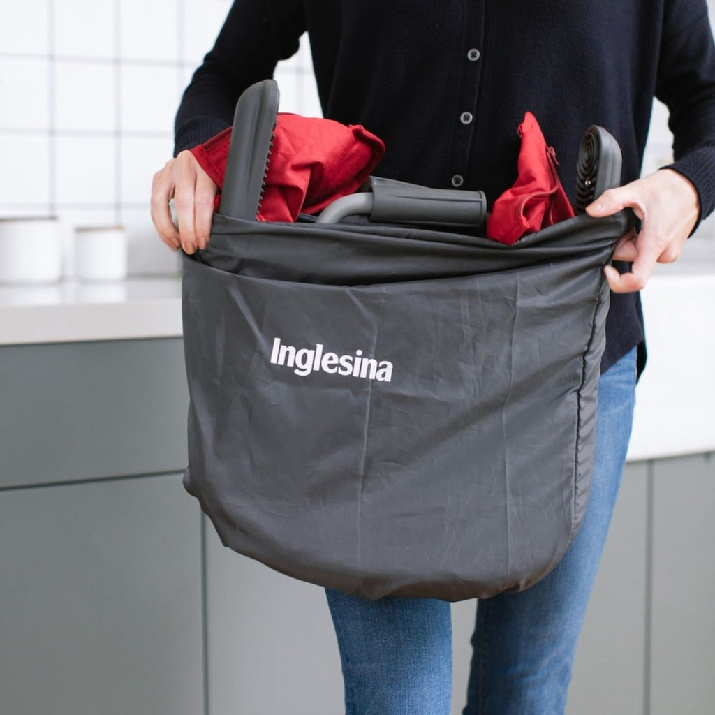 Inglesina Fast Table Chair with Clear Fast Dining Tray Plus-Charcoal Melange_5 - ANB Baby