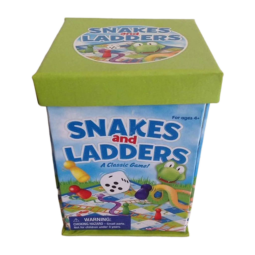 International Playthings Snakes And Ladders-Puzzles & Games-International Playthings-Snakes And Ladders-ANB Baby Store