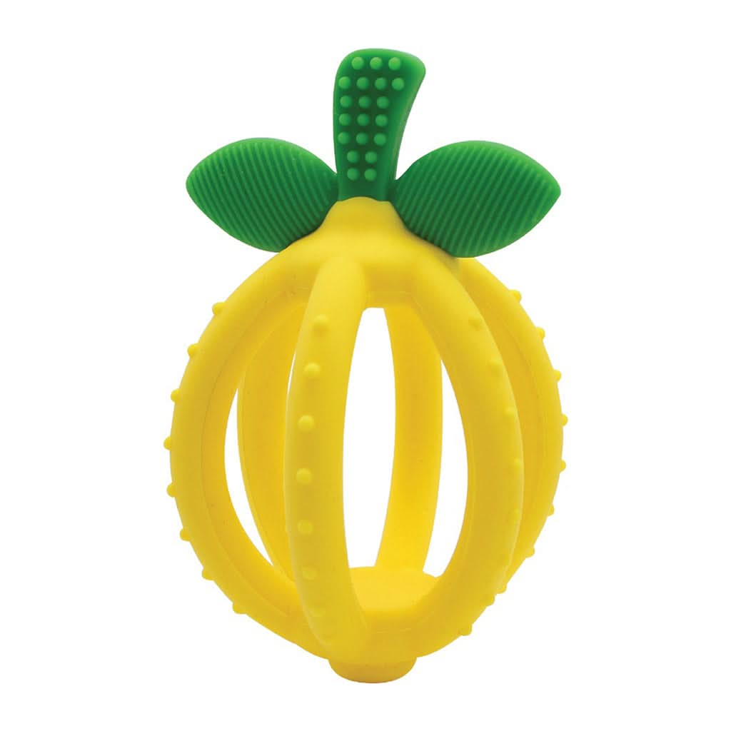 Itzy Ritzy Bitzy Biter™ Teething Ball, Lemon Drop-Teething Toys-Itzy Ritzy-ANB Baby Store