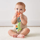 Itzy-Ritzy-Plush-Pal-with-Silicone-Teether,-Pickle_2 - ANB Baby