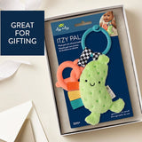 Itzy-Ritzy-Plush-Pal-with-Silicone-Teether,-Pickle_5 - ANB Baby