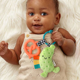 Itzy-Ritzy-Plush-Pal-with-Silicone-Teether,-Pickle_6 - ANB Baby