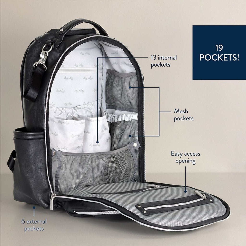 itzy ritzy mini backpack diaper bag Itzy Ritzy Boss Plus Backpack Diaper Bag