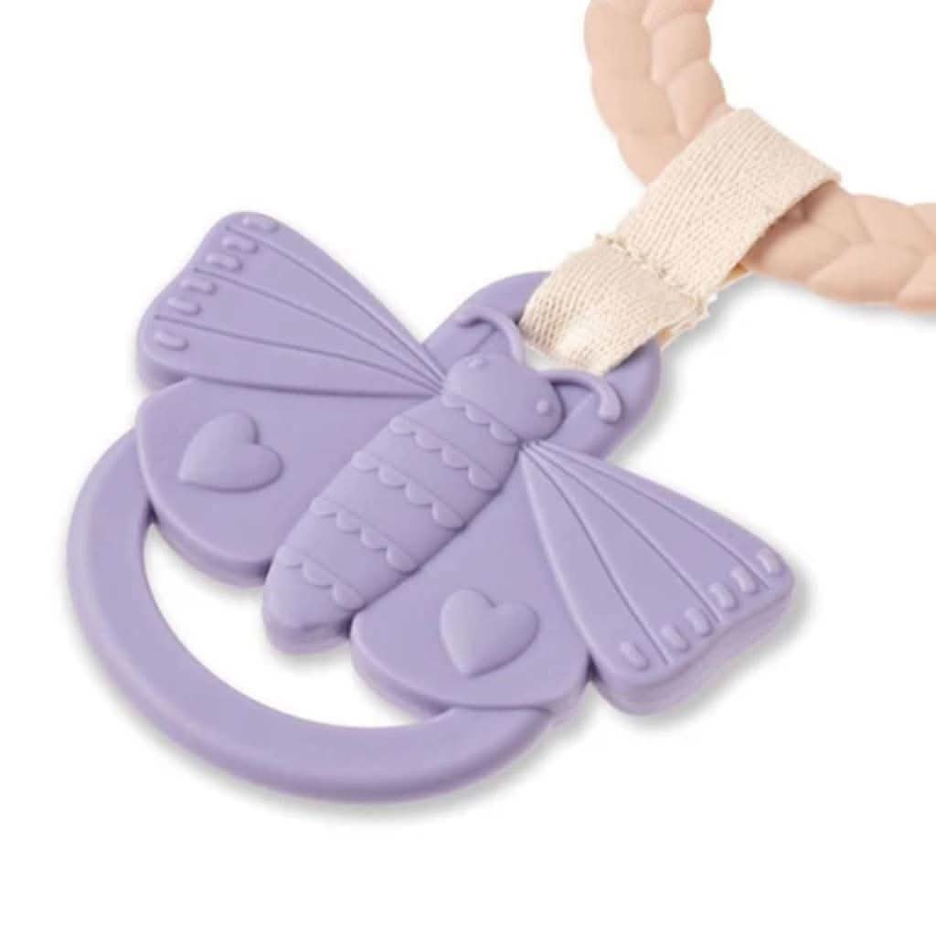 Itzy Ritzy Bitzy Busy Ring Teething Activity Toy, Pastel (2).  - ANB Baby