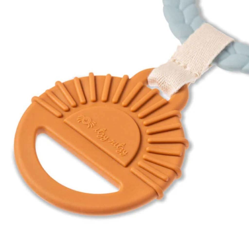 Itzy Ritzy Bitzy Busy Ring Teething Activity Toy, Rainbow (2)  - ANB Baby