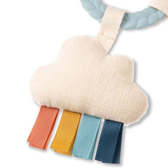 Itzy Ritzy Bitzy Busy Ring Teething Activity Toy, Rainbow (4)  - ANB Baby