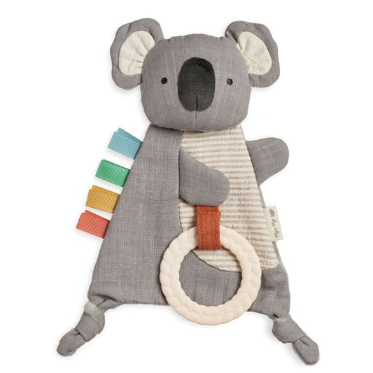 Itzy Ritzy Bitzy Crinkle Sensory Toy With Teether-Dino_Koala_1 - ANB Baby