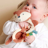 Itzy Ritzy Bitzy Crinkle Sensory Toy With Teether-Fox_3 - ANB Baby