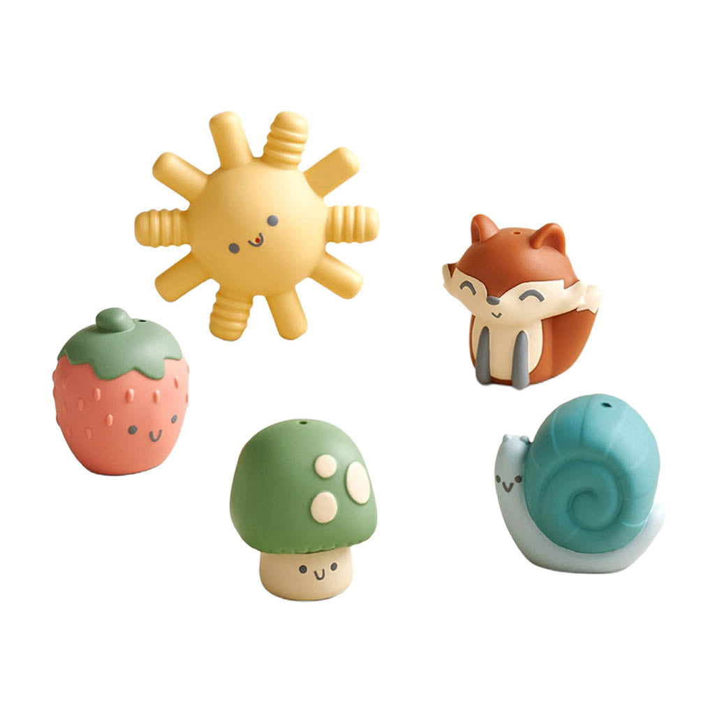 Itzy Ritzy Bitzy Finger Puppets-Bath Tubs & Accessories-Itzy Ritzy-Friends-ANB Baby Store