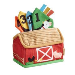 Itzy Ritzy Sensory Scarves Pull-And-Take Toy, Farm_Main_1 - ANB Baby