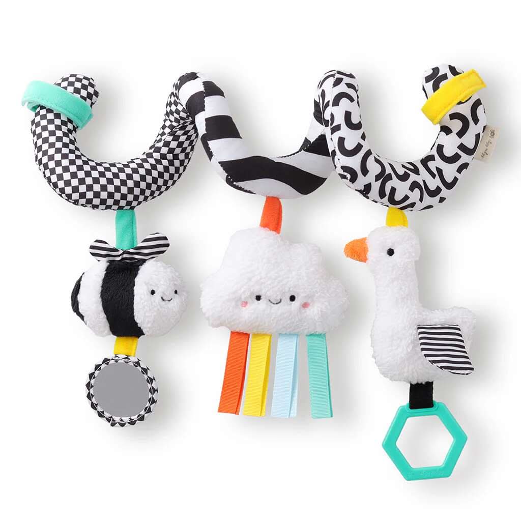 Itzy Ritzy Spiral Activity Toy-High Contrast_1 - ANB Baby