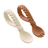 Itzy Ritzy Sweetie Looped Spoon and Fork Set_4 - ANB Baby