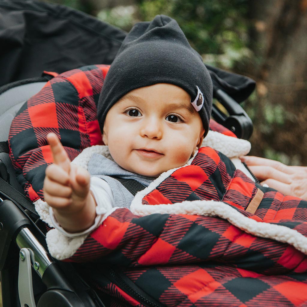 JJ Cole Infant Urban Bundleme, Buffalo Check_Lifystyle_1 - ANB Baby